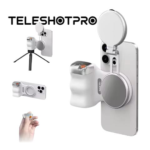 TeleshotPro™ - Magnetic Selfie Ring Light