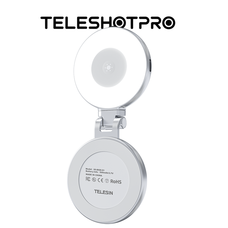TeleshotPro™ - Magnetic Selfie Ring Light