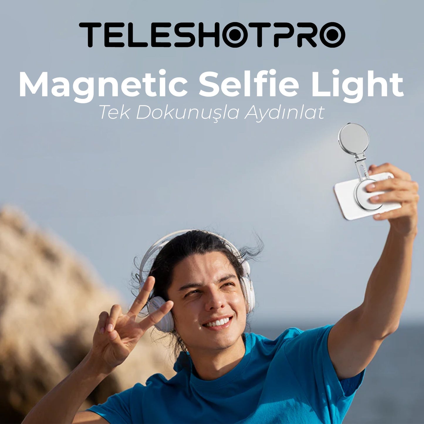 TeleshotPro™ - Magnetic Selfie Ring Light ( Selfie Işığı )
