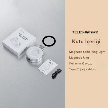 TeleshotPro™ - Magnetic Selfie Ring Light ( Selfie Işığı )