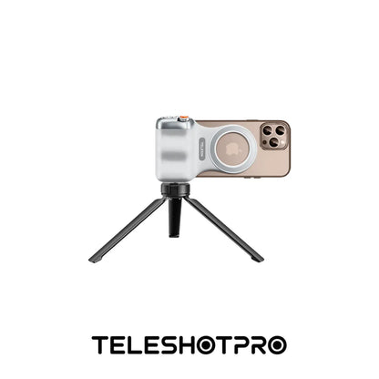 TeleshotPro™ - Aliminum Selfie Stick with Tripod and Phone Clip ( Tripod Üçlü Set )